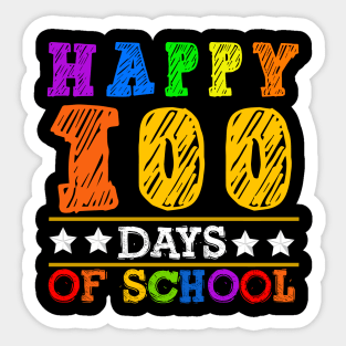 Happy 100 days of school Sticker
